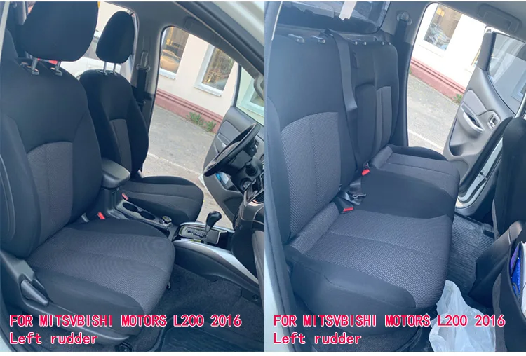 BOOST для Mitsubishi Motors Автомобильный Чехол 4WD L200 чехол для сидения автомобиля полный комплект 5 сидений левый руль вождения