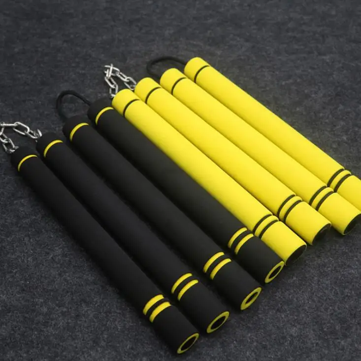 Поролонная губка нунчаки Брюса Ли для занятий кунг-фу Nunchakus для детей китайский боевые искусства, ушу инструктаж по технике безопасности Фитнес оборудование