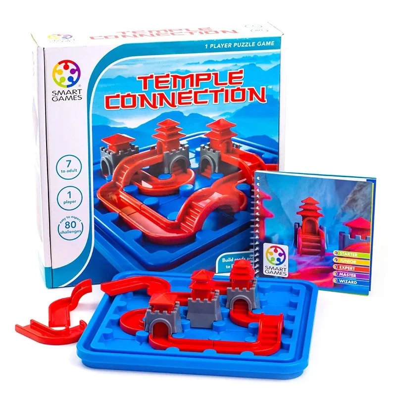 

Belgium SmartGames Children'S Educational Board Game Tower Repeatedly Le Temple Connection7-Year-Old +