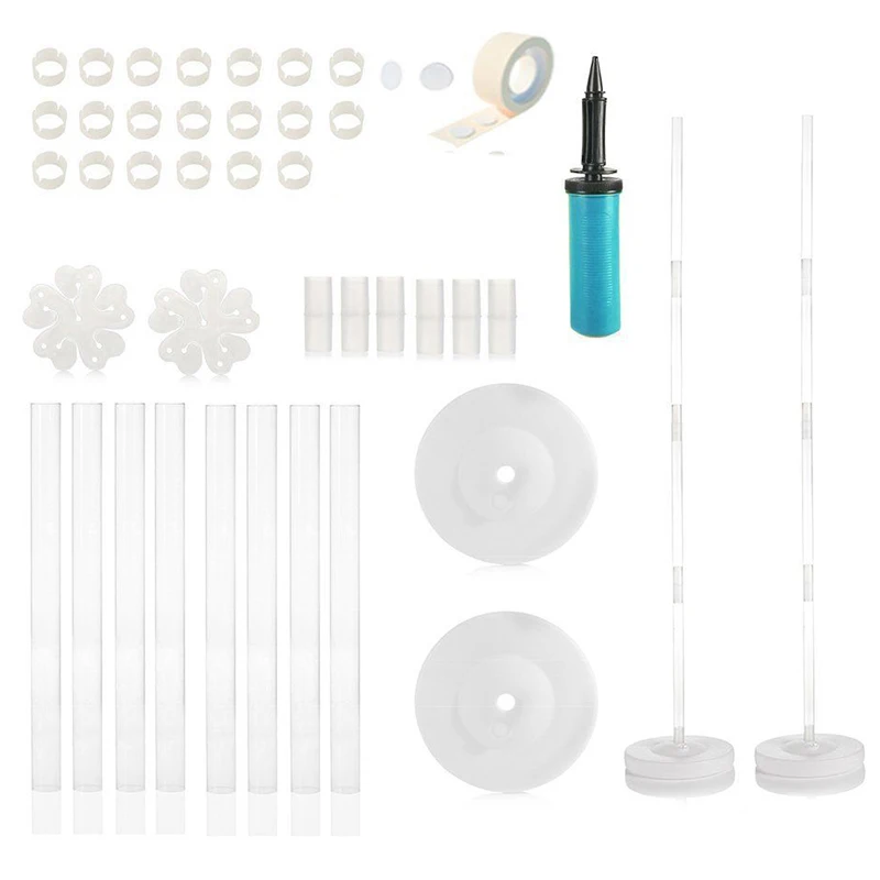 Шар колонна Набор для арки вертикальное основание Полюс стенд дисплей комплект Свадебная вечеринка Декор