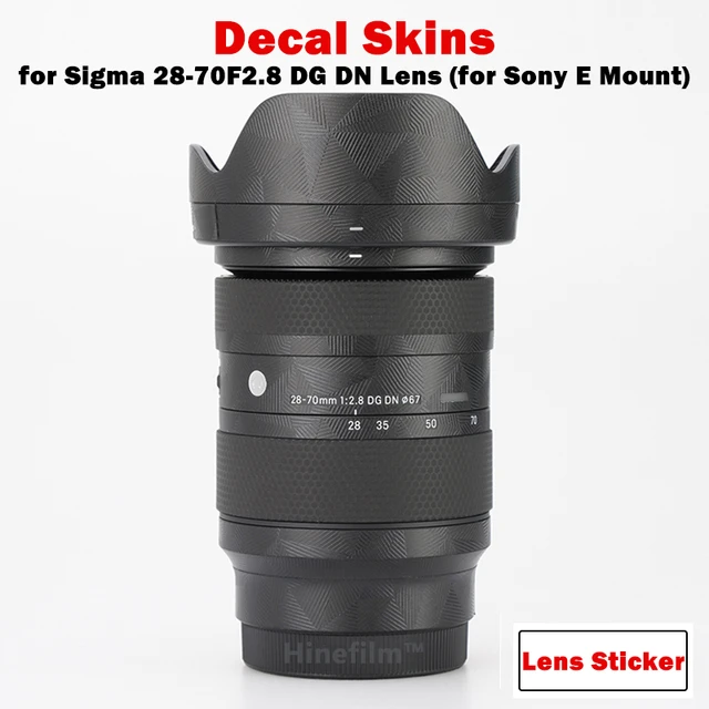 Sony Alpha Camera and Lens Premium Protection Skins