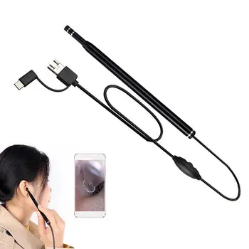 

3 in 1 Visual Ear Canal Endoscope Ear Cleaner with Endoscope Camera Removal Ear Dropshipping Kit Tool Wax U8M2