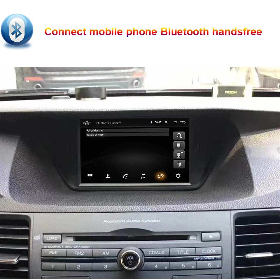 YESSUN для Honda Accord 2009~ 2013 автомобильный Android мультимедийный плеер gps навигация большой экран Авто Радио Bluetooth Поддержка carplay