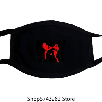 

New Muay Thai Mask Kickboxing Bodybuilding Training Mmafighter Top Fight Washable Reusable Mask with