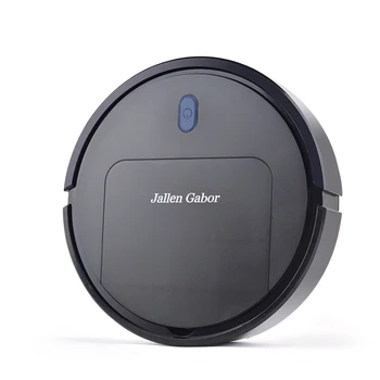 

Robot Vacuum Cleaner Sweep and Wet Mopping Disinfection For Hard Floors&Carpet Run 120mins USB Automatically Charge