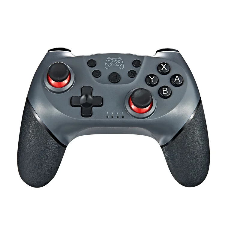 Беспроводной контроллер Switch Pro Bluetooth для NS Splatoon2, пульт дистанционного управления для пульта дистанционного управления, консоль Switch Lite - Цвет: Grey