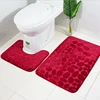 Cobblestone Embossed Bathroom Bath Mat Non-slip Carpets In Wash Basin Bathtub Side Floor Rug Shower Room Doormat Memory Foam Pad 4