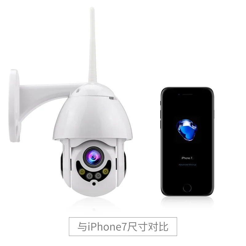 Cаmara wifi al aire libre PTZ IP cаmara H.265X 1080 p cаmara de seguridad CCTV CHARA IP Wi-Fi внешняя 2MP IR дома monitoreo ent