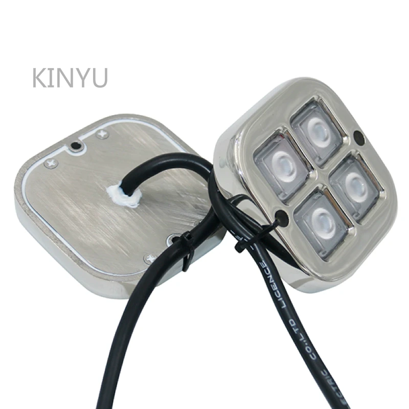 DC12V/DC24V 4 Вт 12 20 хит продаж 316L Нержавеющая сталь Водонепроницаемый светодиодный подводная лодка морской