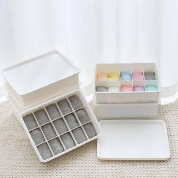 

Large Underwear Bra Organizer Drawer Closet Organizer Storage Box Case with Lid Scarfs Ties Socks Organizers Home Storage Box