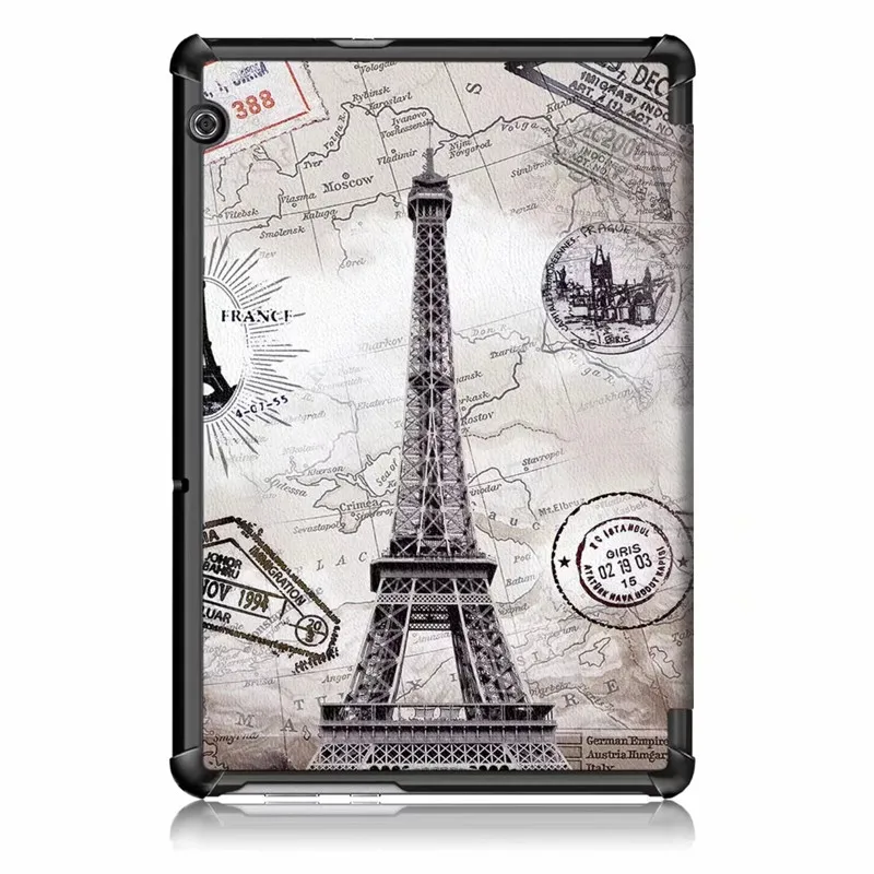 Ультратонкий чехол для huawei Mediapad T5 10,0(почтовый ящик 5 10,") AGS2-W09/L09/L03/W19 10,1" Магнитный чехол для планшета - Цвет: TT