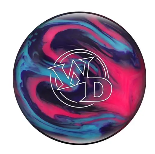 

10-14pound Columbia private bowling ball WD white dot for straight line player free shipping