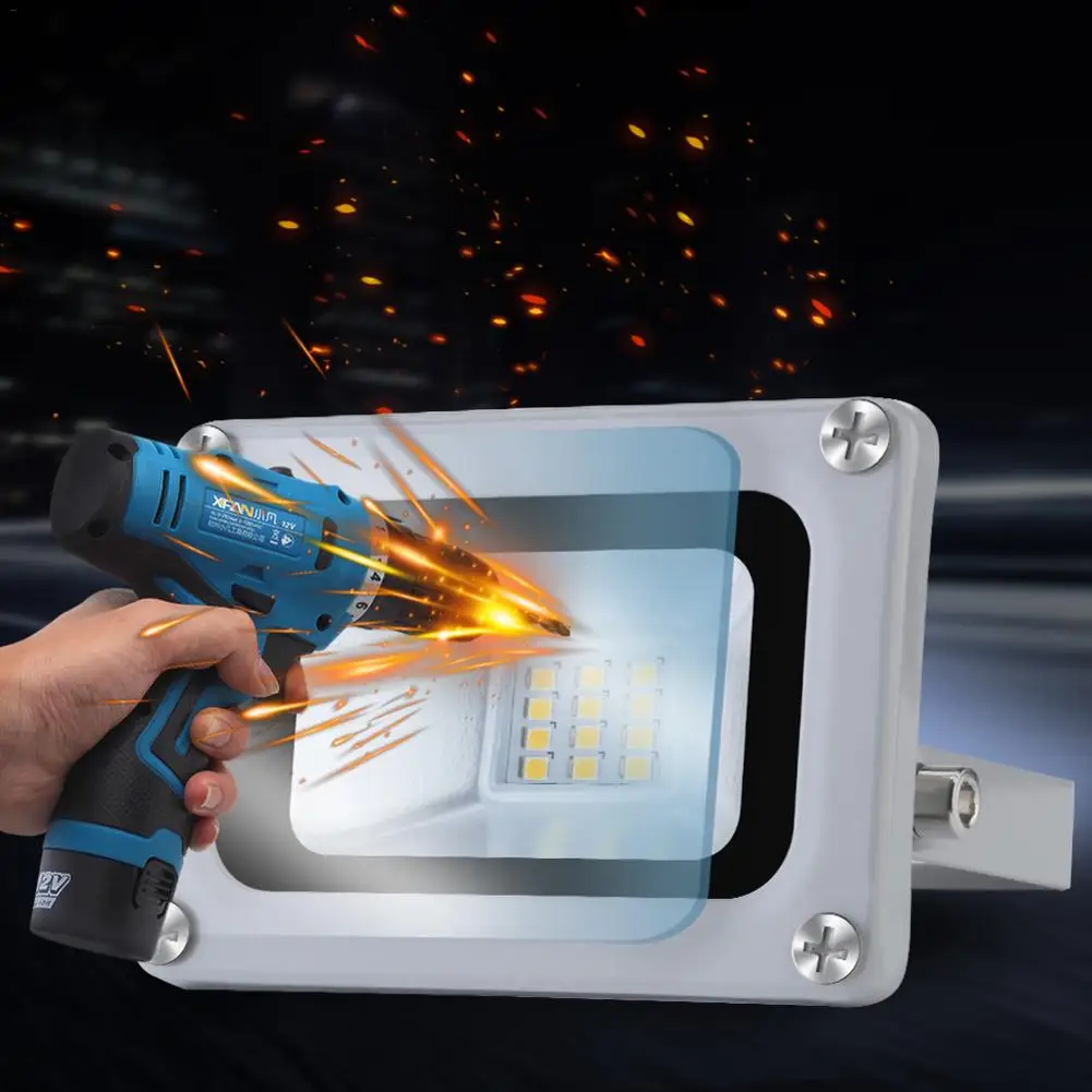 2 шт./лот 720LM 10W Светодиодный прожектор наружное освещение SMD 5730 уличное квадратное