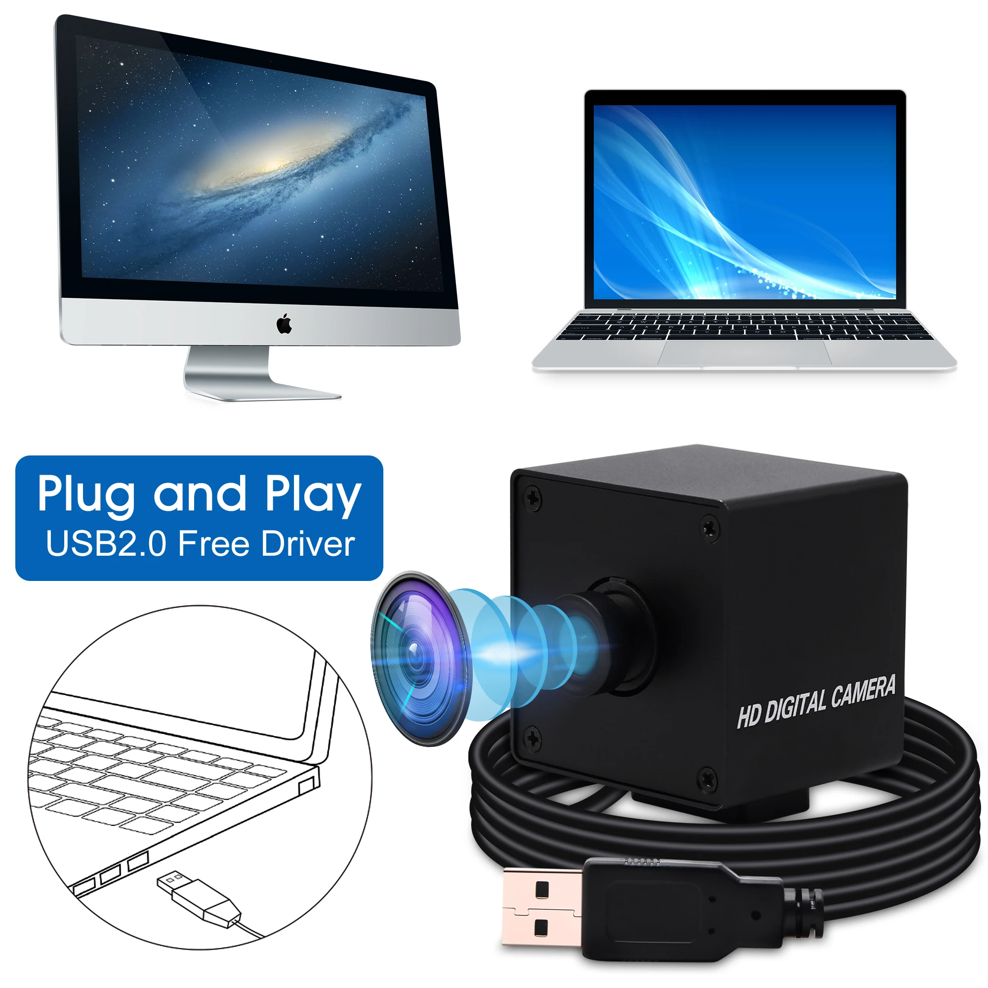 USB камера 3840x2160 Mjpeg 30 кадров в секунду 4K|Камеры видеонаблюдения| |
