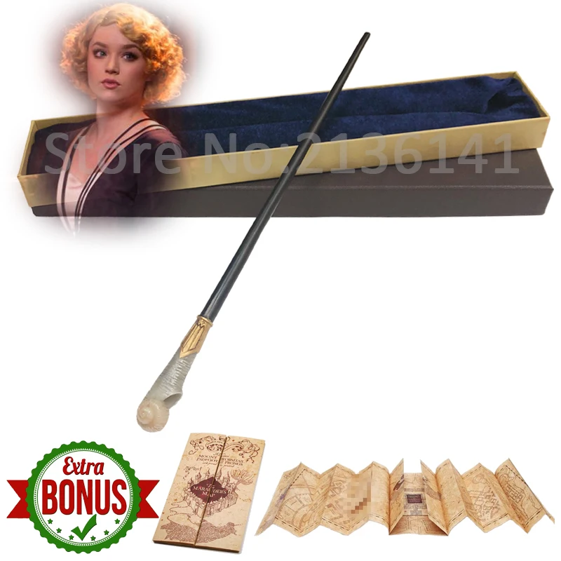 28 Kinds of Potter magic Wand With Gift Box Packing Metal-Core Magic Wand For Children Cosplay Harried Magical Wand With Bonus - Цвет: Queenie