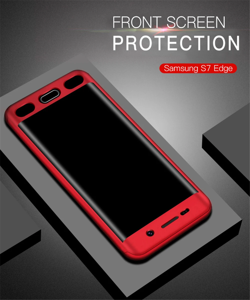 360 Full Cover Protective Case For Samsung Galaxy S8 S9 S10 Plus S10E S6 S7 Edge Note 9 8 A50 A70 A40 A30 M30 M20 M10 Cases Bag