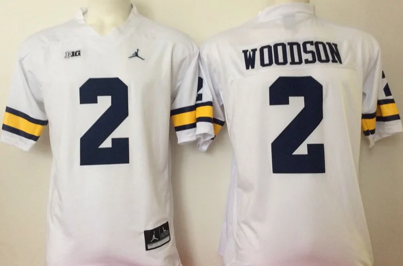 Новинка, Мичиган Росомахи ing Jabrill Peppers, Jim harbagh Charles Woodson tom brady Джерси - Цвет: Коричневый