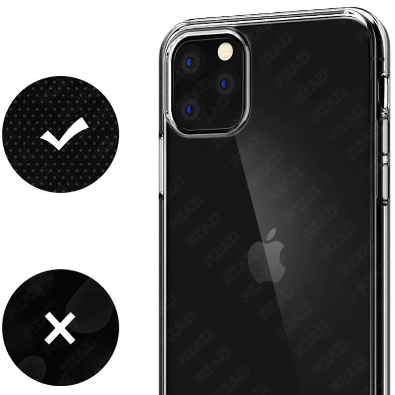 Прозрачный чехол для iphone 11, противоударный силиконовый чехол для iphone 11 Pro Max, мягкий чехол из ТПУ для iphone X, XR, XS, прозрачный чехол