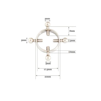 Metal Nipple Clip Massage Flirt Accessories Adult Sex Toys For Woman Bdsm Bondage Slut Breast Enlargement Nipples Clamps Sexshop 6