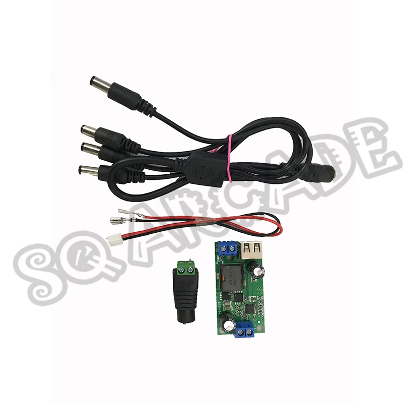 10 шт./лот 12 В до 5 В выход для аркадной игры в Raspberry Pi конверсионный комплект питания