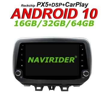 

Navirider GPS navigation For Hyundai IX35 Tucson 2018 9" stereo headunit Car android 10 8core 64gb rom radio bluetooth player