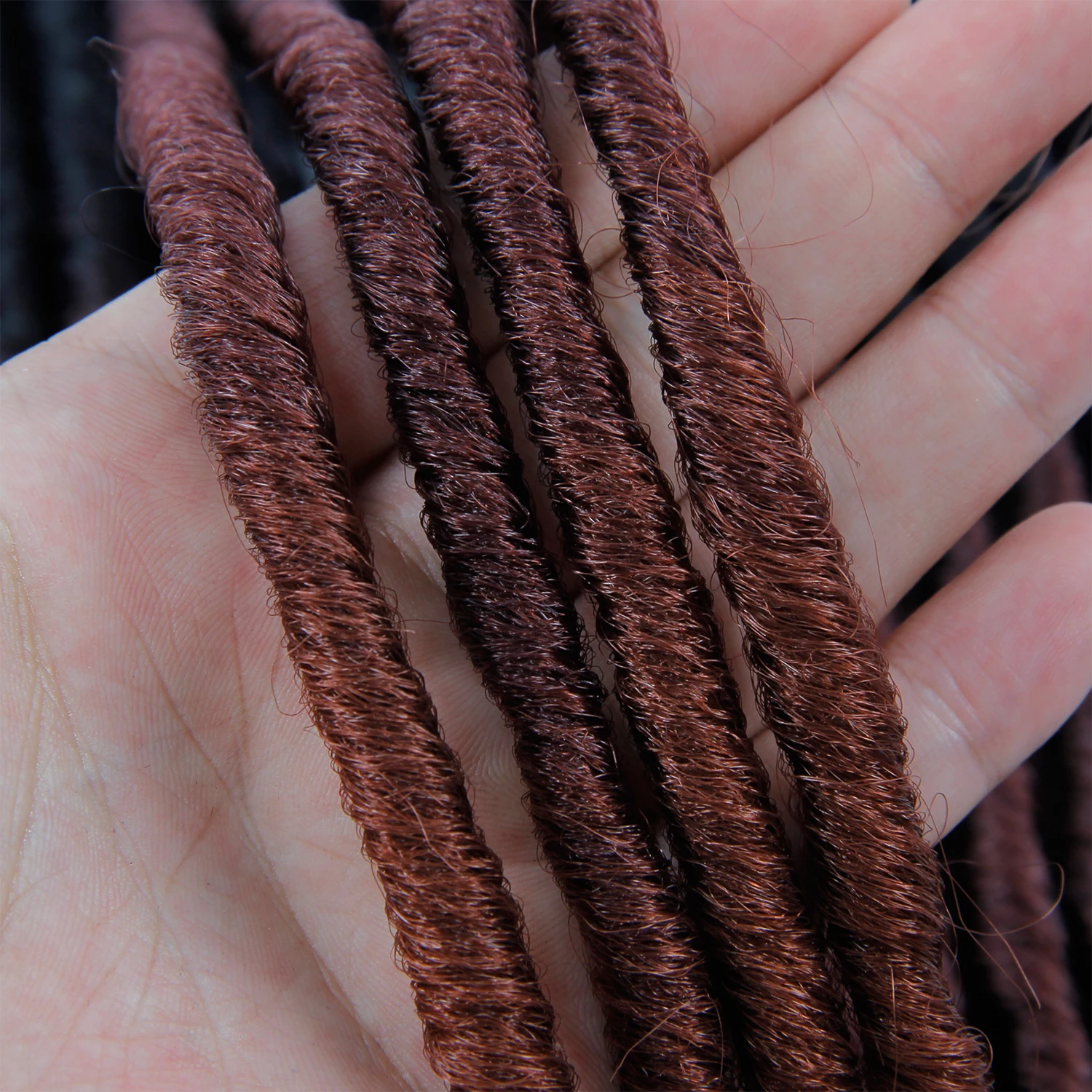 Ombre Synthetic Crochet Braids Hair Braiding Hair Extensions Goddess Straight Faux Locs 18Inches Soft Dreads Dreadlocks Hair Ombre Synthetic Crochet Braids Hair Braiding Hair Extensions Goddess Straight Faux Locs 18Inches Soft Dreads Dreadlocks Hair