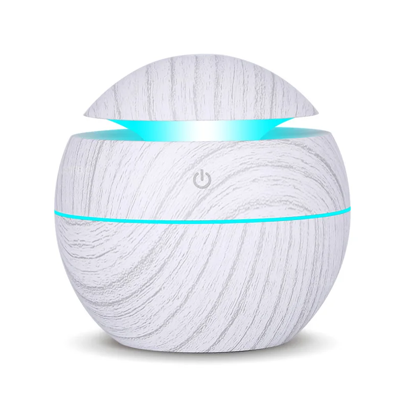 

USB Aroma Essential Oil Diffuser Ultrasonic Cool Mist Humidifier Air Purifier with 7 Color Change LED Light for Office and Home