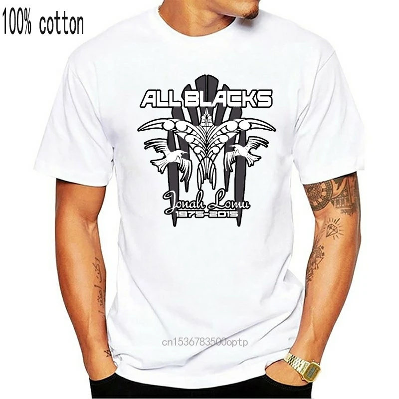 2019 Short Sleeve T Shirt Summer Fashion new Zealand Jonah Rugbyer Legend 1975-2015 Maori Tattoo Tee | Женская одежда