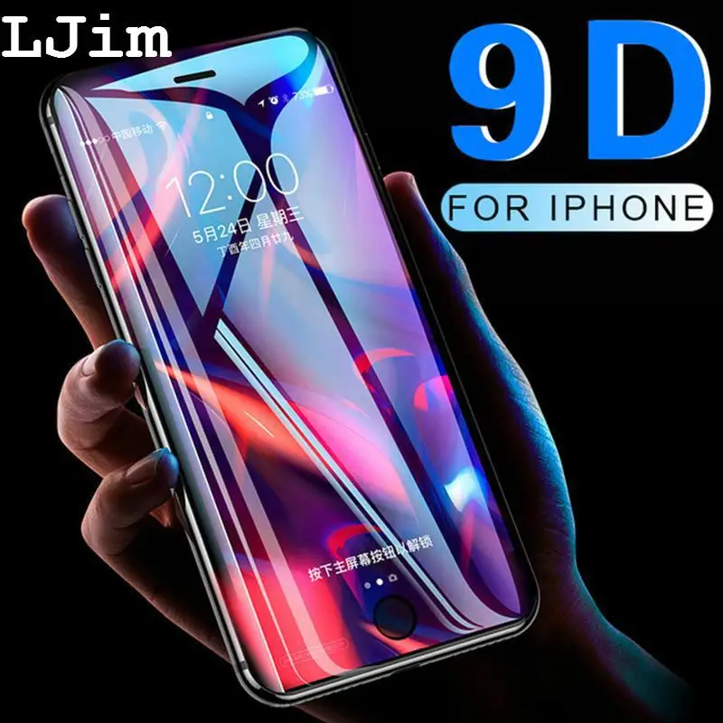 

Tempered Protective Glass For iPhone 11 Pro Max X XS MAX XR 7 8 6 6S Plus 11 Pro Max Ultra-thin Full Cover Screen Protector