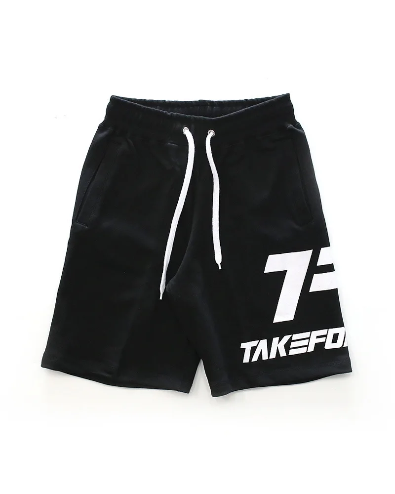 

Muscular Men Brothers Summer Sports Elasticity Training Shorts Running Loose-Fit Trend Shorts Casual Hong Kong Style Shorts