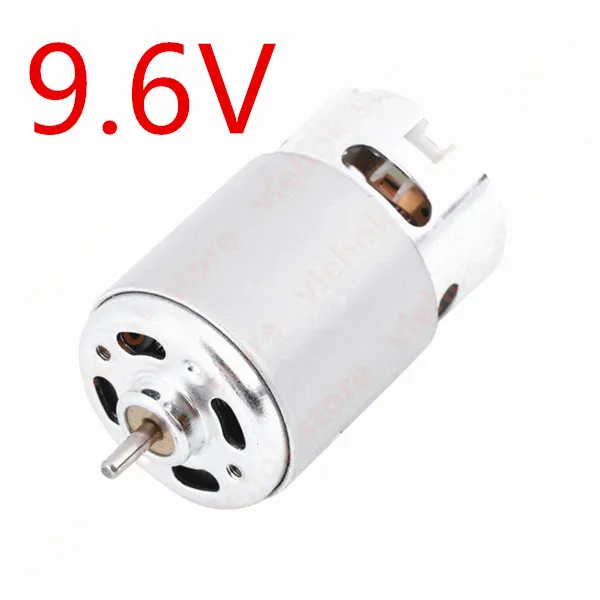 9.6V RS550 7.2V 9.6V 10.8V 12V 14.4V 16.8V 18V 21V 24V 25V Motor for BOSCH DeWALT HITACHI MAKITA METABO Milwaukee Hilti Ryobi RS-550 - Цвет: 9.6V