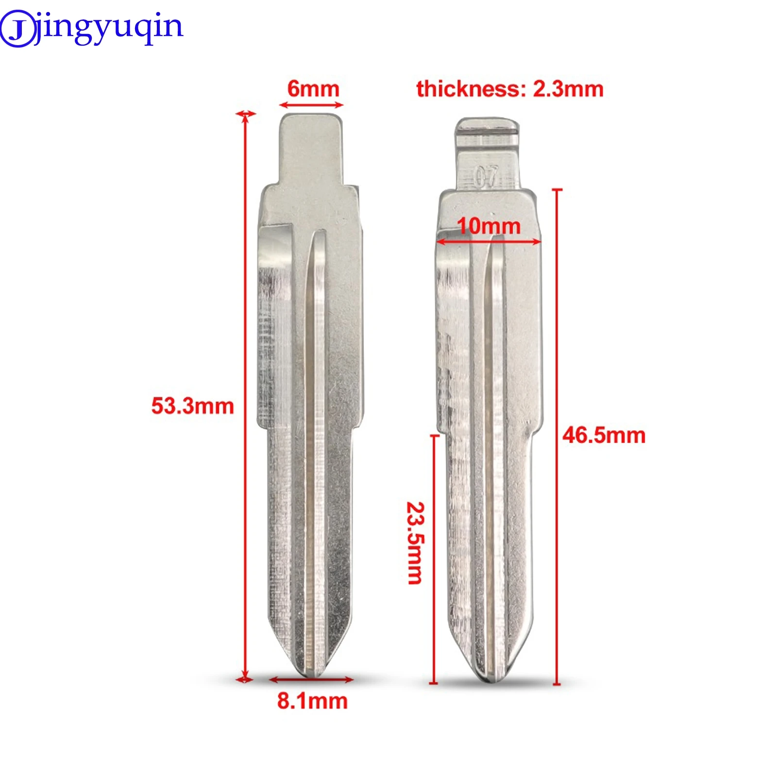 Jingyuqin 07 # замена лезвия откидной складной пульт дистанционного ключа