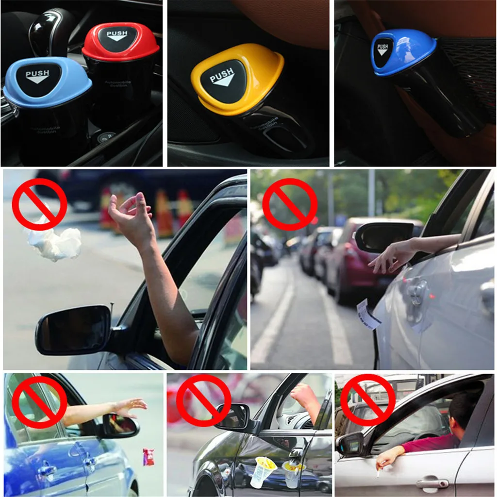 Автомобильный мусорный мешок, бутылка, Мини авто, мусорная корзина для мусора, коробка для хранения мусора, чехол, держатель, ящик для хранения#0