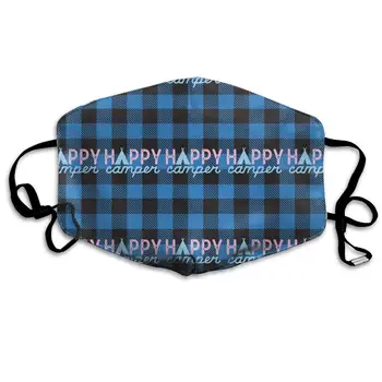 

Mouth Mask, Washable Reusuable Face Mouth Mask, Anti Dust Mouth Mask For Men Women Outdoor Travel Daily Dress Up Happy Camper
