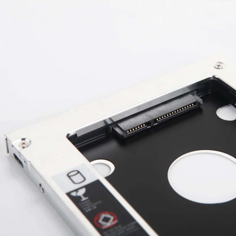 9,5 мм 2nd жесткий диск SSD жесткий диск Оптический Защитный Контейнер для устройств считывания и записи информации адаптер каркаса для DELL Vostro 2521 3300 3340 3350 3360 3568 3578 GU90N DVD