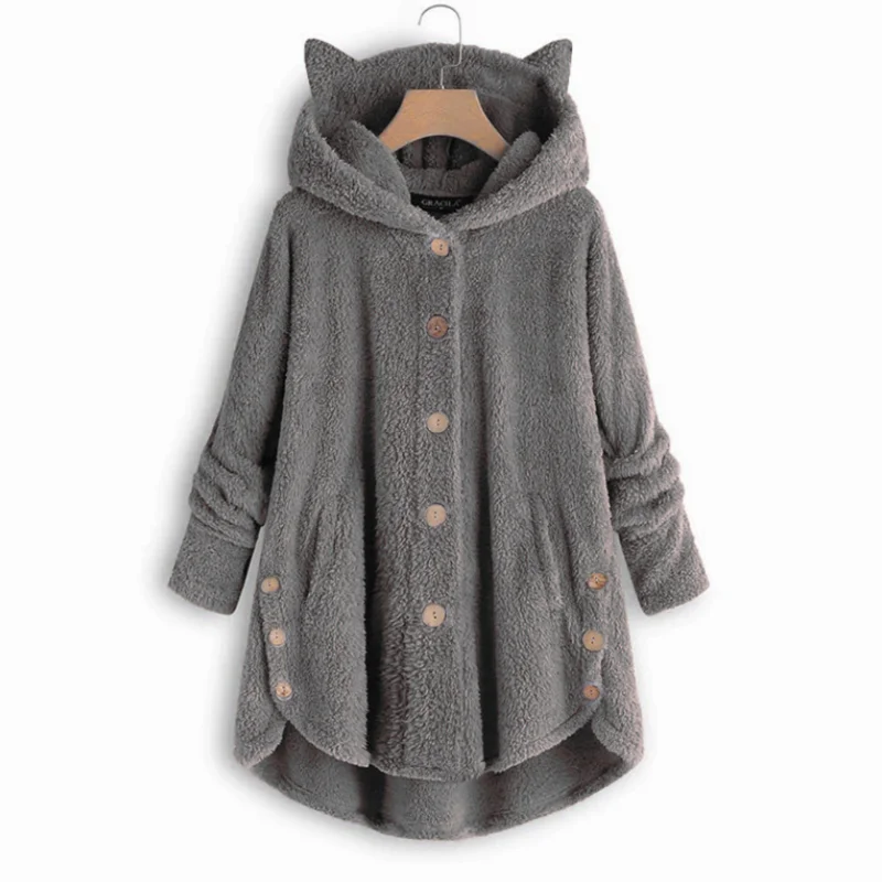 Dark gray Женские пальто зимняя одежда с капюшоном для беременных женские повседневные пальто для беременных свободные женские пальто для беременных куртки размера плюс - Цвет: Dark gray
