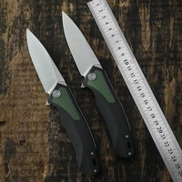 Petrified Fish PF838 Jackknife Folding Knife D2 Steel G10 Handle Pocket Knife Fish Hunting Outdoor EDC Cutting Hand Tools 1