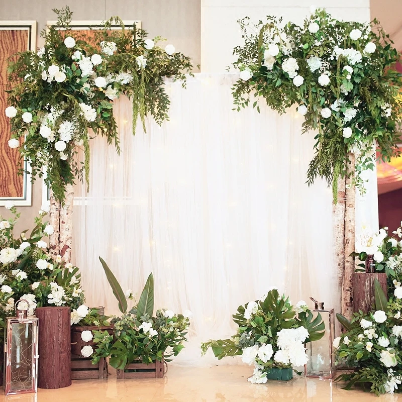 Wedding Articles Simulated Flower Pair Wedding Stage Background Props Flower Wall Original Flower Arrangement Individual Flower