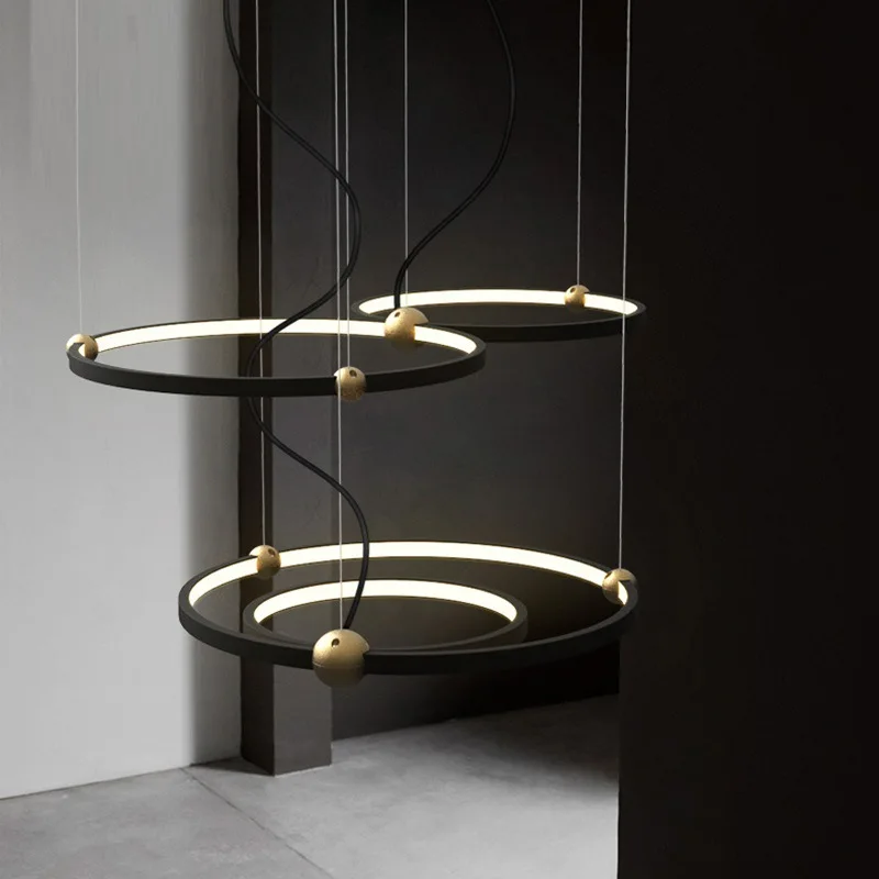 Lustra lampa современный подвесной светодиодный светильник скандинавский круглый