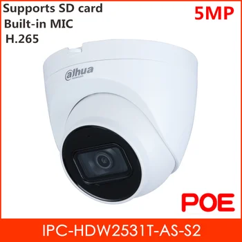 

New Dahua 5MP Fixed-focal Eyeball IP Camera IPC-HDW4631C- A 2.8mm 3.6mm Fixed Lens IP67 Built in mic better than IPC-HDW4631C-A