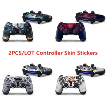 

2PCS/SET SKIN Stickers,for PS4 Controller Skin Vinyl Decal Sticker for Sony PlayStation 4 DualShock 4 Wireless Controller