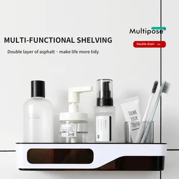

Corner Bathroom Shelf Storage Organizer Wall Holder Corner Storage Rack Kitchen Home Shower Shelf Rack Bathroom Accessories