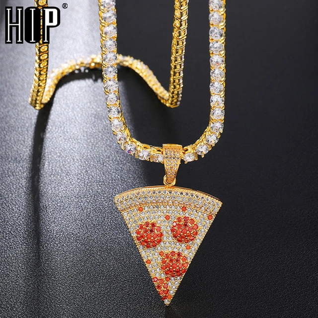 Hip Hop Bling Iced Out Cubic Zircon Cross Pendants & Necklaces Copper  Necklace For Men Jewelry With Tennis Chain - AliExpress