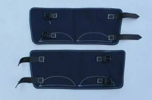 tomwang2012. PAIR WWII WW2 GERMAN ARMY ELITE AIRFORCE BLUE SOLDIER CANVAS LEGGINGS PUTTEE GAITERS MILITARY WAR REENACTMENTS | Спорт и