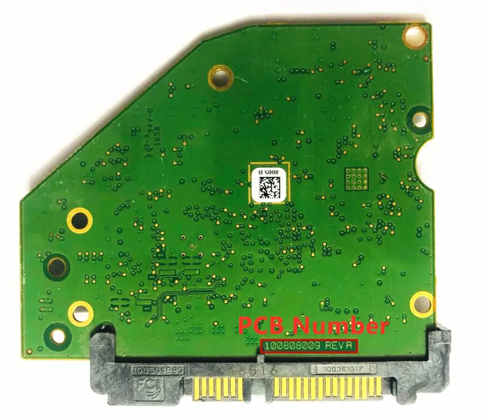 Placa Lógica de Dvr Pcb Seagate 100808009 Reva - Imagem 3