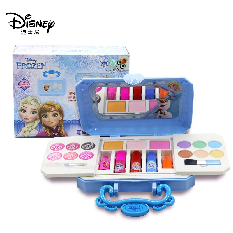 

Disney Frozen Children Cosmetics Non-toxic Little Girl Princess Makeup Kit Toy Sets Birthday Gift