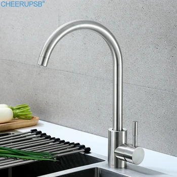 

Torneira Misturador Cozinha Hot Cold Water Mixer Kitchen Tap Stainless Steel Faucet 360 Rotatable Taps Ceramic Filter Faucets K2