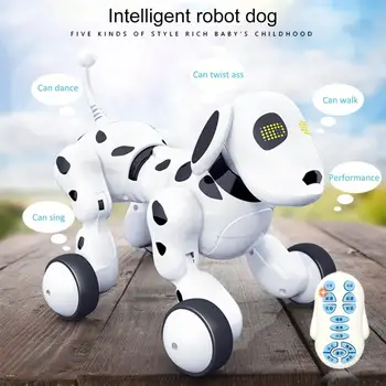 

Cute Smart Dog With Infrared Remote Control Robot Sing Dance Walking Electronic Smart Dog Kids Toys Gift