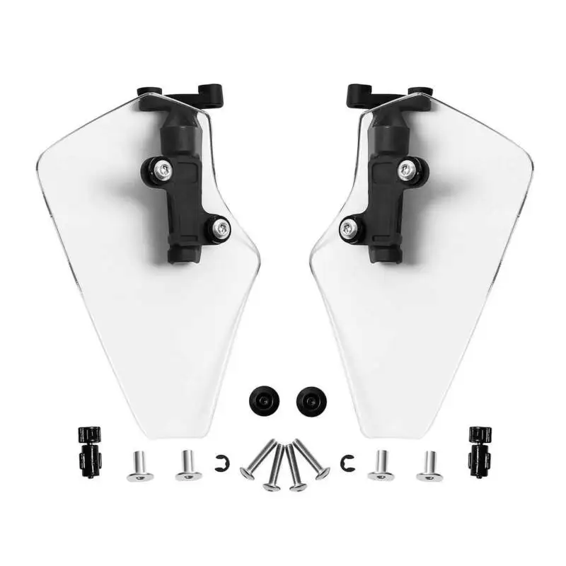 LUXEMOTO Upper Air Deflectors For Honda Goldwing GL1800 2018-2024 | Smoked Polycarbonate Wind Deflectors | Reduce Wind Buffeting & Noise
