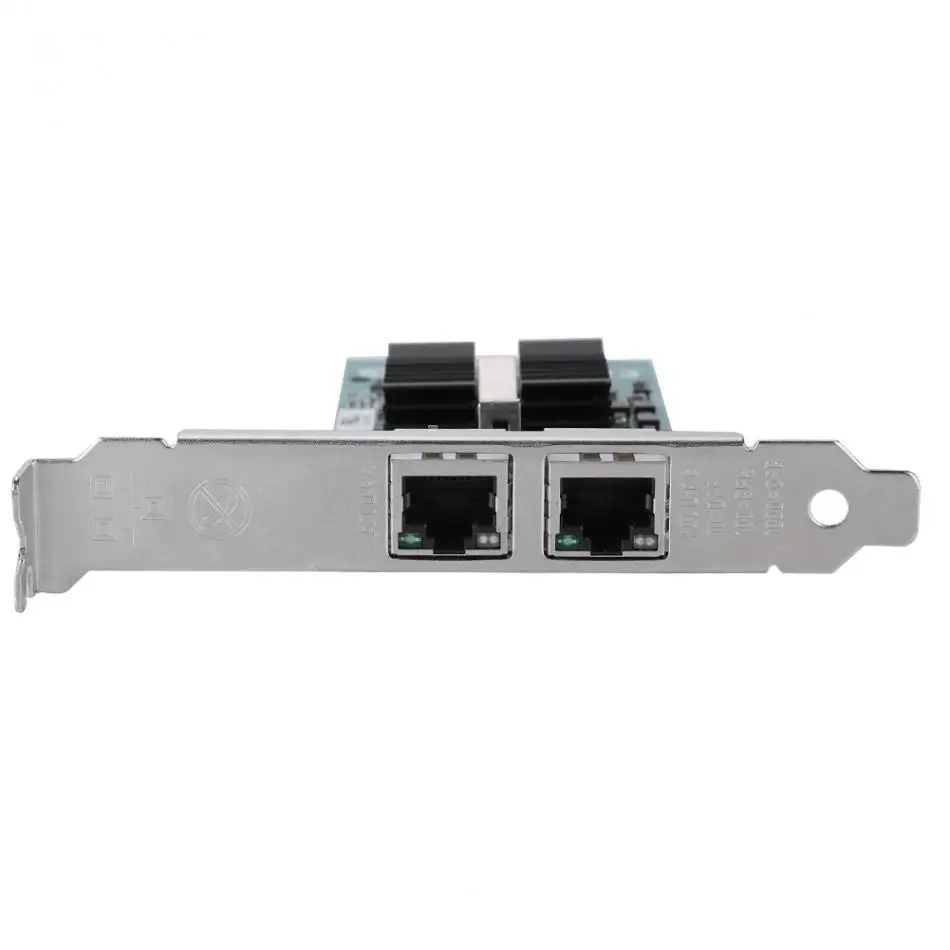 For INTEL 82576-T2 Gigabit PCI-e Dual Port Network Adapter Card Desktop 1000Mbps Server NIC LED 2021 Hot Network Controller best wifi adapter for pc